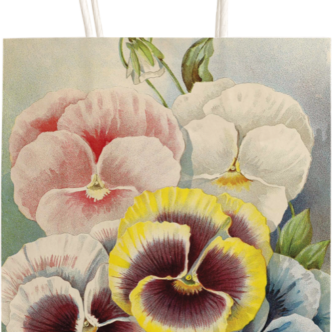 Presentpåse - penséer