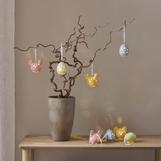 Påskdekoration med LED 4-pack