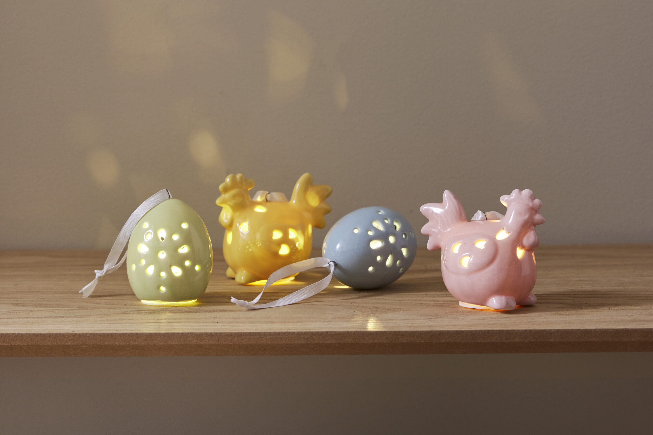 Påskdekoration med LED 4-pack - Bild 2